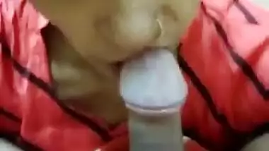 Desi wife nicly blowjob