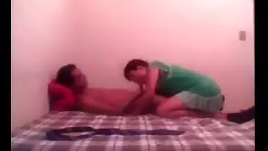 Beautiful office slut pleases her boss with a nice blowjob