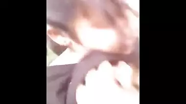 Madhya Pradesh teen girl records outdoor foreplay with bf