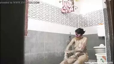 Indian Bhabhi Amrita Taking Shower