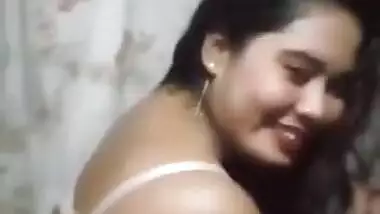Today Exclusive- Horny Village Girl Shows Her Big Boobs And Pussy Part 2