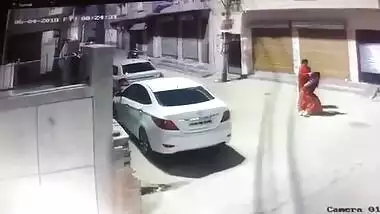 Desi lady strips nude on street due to religious reasons