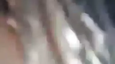 Village girl records her first sex MMS while riding a dick