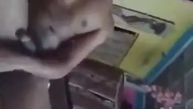 Desi couple fun inside bedroom