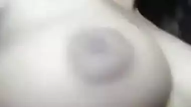 Attractive Desi brunette adores XXX showing her big natural boobs