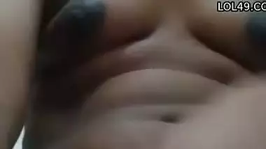 Small boobs cheating bhabhi nude fingering on video call