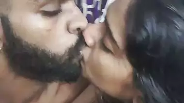 Mallu girl kissing her lover and big boobs showing