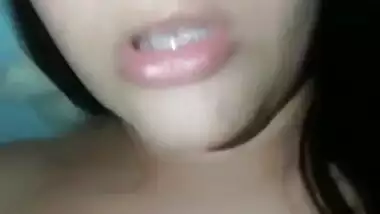 Sexy girl enjoying her pussy