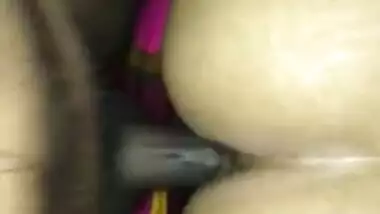 Indian Desi doggy style face down butt up loads of cum on her back