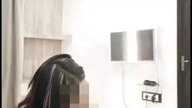 My big natural tits stepmom anal riding roughly in my Big indian cock with loudly hindi voice