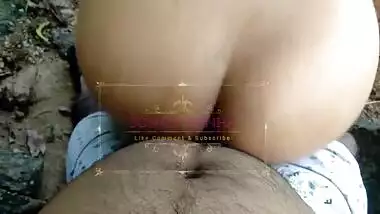 Rubbing Smooth Pussy of Sister in Law Fucking on Edge River
