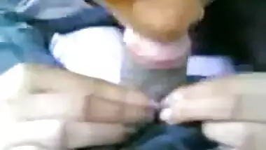 Indian teacher giving her colleage a blowjob in...