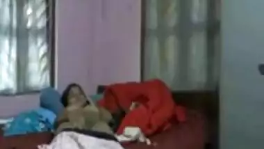 Indian GF talking on the phone and masturbating.