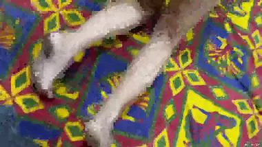 Lovely shy desi GF spits on hand and rubs BF’s cock fucks reverse cowgirl