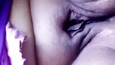 Stretched shaved pussy of hot Desi whore needs some good XXX dick