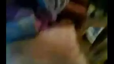 Sexy video com of a horny teen having fun with her lover in his house