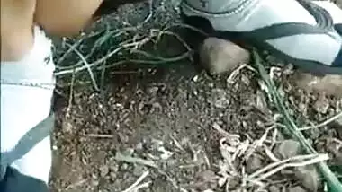 Desi wife peeing in farm hubby record