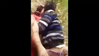Desi porn mms bhabhi outdoor fucked by lover
