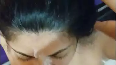 Beautiful Sexy Office Girl Hard Fucked by Boyfriend Loud Moaning & Taking Cum on Face Part 1