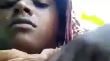 Desi Village Girl Showing Her Bigboob Outdoor For Bf