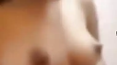 Today Exclusive- Desi Tamil Girl Showing Her Boobs And Pussy On Video Call Part 3
