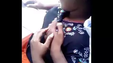 Deshi girl boob press felling