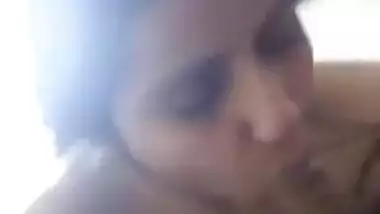 Desi Beautiful Bhabi Blowjob