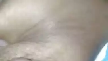 Close-up XXX video of the Indian man playing with wife's nipples